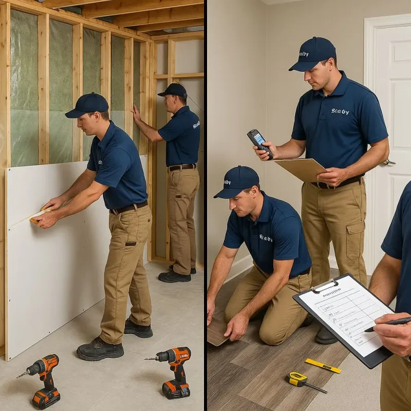 Repairs and Reconstruction process in Cottonwood Shores, TX